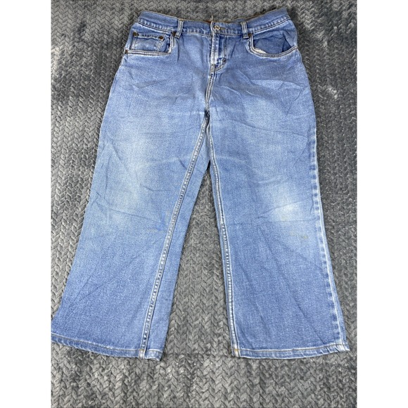 Levi's Denim - Levi's 517 Flare Jeans Women's 16.5 Plus Blue Denim Bootcut Stretch